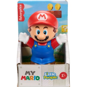 Mattel Fisher-price Little People My Mario Character Figure for Toddlers & Kids, 1 Toy JHG64 / JMM05 194735380626