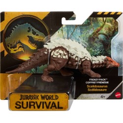 mattel jw - φιγούρες δεινοσαύρων jurassic world frenzy pack scelido JGB72 / JKL62 194735352302