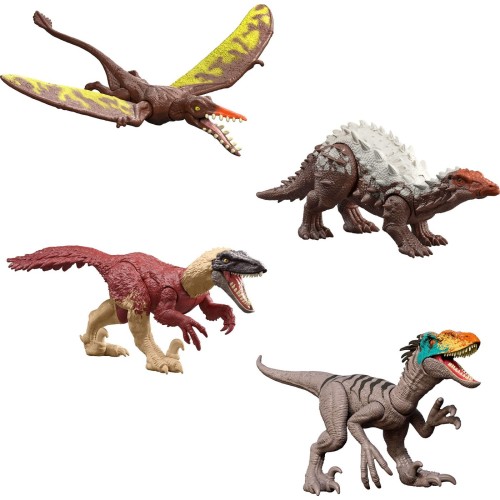 Mattel Jurassic World Rebirth Frenzy Pack Mutadon 2 Dinosaur Figure, Authentic Toy, Digital Play JGB72 / JKL62 194735352302