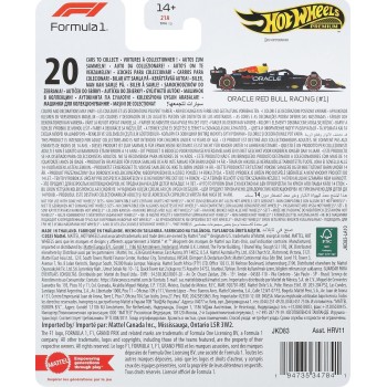 Mattel hot wheels συλλεκτική αυτοκινητακια f1 premium oracle red bull HRV11 / JKD83 194735347841