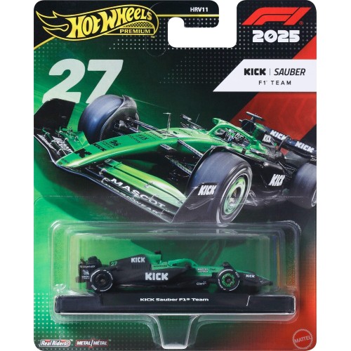Mattel Hot Wheels 1:64 Scale Premium Die-cast Formula 1 Collectible Toy Race Car (styles May Vary) HRV11 / HRV11 194735347827