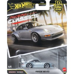 Mattel Hot Wheels Car Culture Premium 1:64 Scale Die-cast Toy Porsche 993 Gt2, Modern Classics FPY86 / JKF16 194735348107