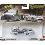 Mattel hot wheels συλλεκτικa - νταλίκα με αυτοκινητάκι hw mb 300 slr uhlenhaut FLF56 / JHX90 194735338245