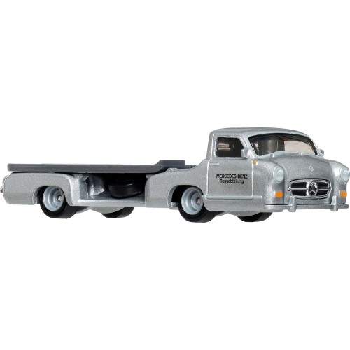 Mattel Hot Wheels Team Transport Truck & Race Car, Gift for Racing Collectors FLF56 / JHX90 194735338245