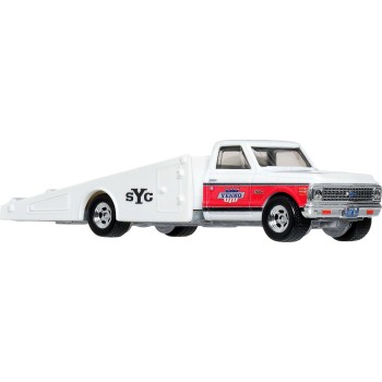 Mattel Hot Wheels Team Transport Truck & Race Car, Gift for Racing Collectors FLF56 / JHX91 194735338191