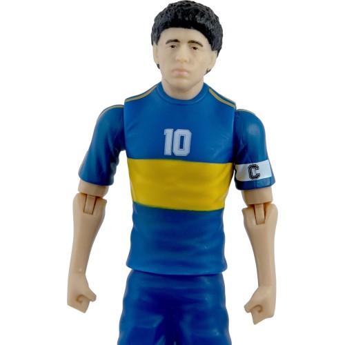 banbo toys: boca jr socker - maradona action figure 20cm 81430 8436624381430