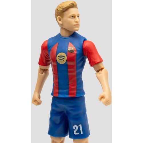 banbo toys: fc barcelona socker - f. de jong action figure 20cm 81041 8436624381041