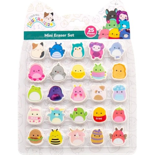 Horizon Group USA Squishmallows - Set of 25 Mini Erasers - Horizon Barcode: HG231675 194356316752