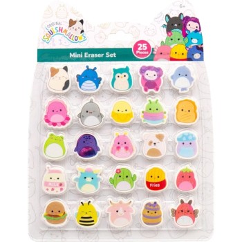 Horizon Group USA Squishmallows - Set of 25 Mini Erasers - Horizon Barcode: HG231675 194356316752