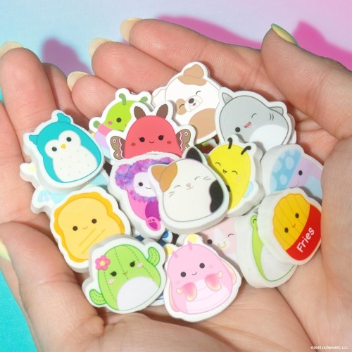 Horizon Group USA Squishmallows - Set of 25 Mini Erasers - Horizon Barcode: HG231675 194356316752