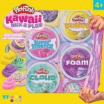 Horizon Group USA Playdoh - Kawaii Mix & Play Slime Set 4pcs - Horizon Barcode: HG240418 194356404183