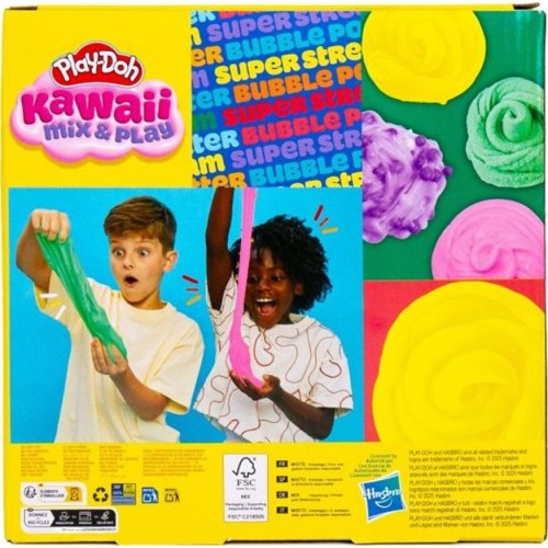 Horizon Group USA Playdoh - Kawaii Mix & Play Σετ Slime 4τμχ - Horizon HG240418 194356404183