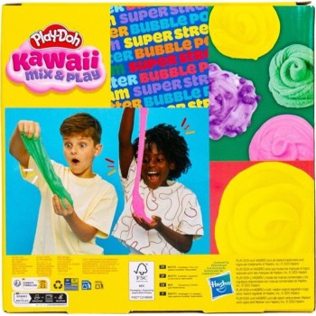 Horizon Group USA Playdoh - Kawaii Mix & Play Σετ Slime 4τμχ - Horizon HG240418 194356404183