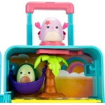 Squish-a-longs - 2pc Carry-on Toy Set With Figures & Accessories - Jazwares JWSL0093 191726850588