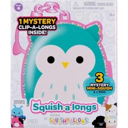Squish-a-longs - Blind 8-position Key Holder With 3 Figures W4 (6 Designs) - Jazwares Barcode: JWSL0199 191726942771