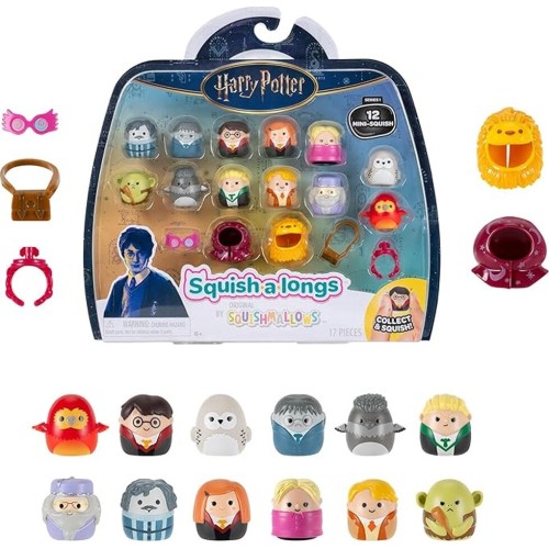 Squish-a-longs - Harry Potter Σετ 12τμχ Φιγούρων & Αξεσουάρ - Jazwares harry potter σετ 12τμχ φιγούρων & αξεσουάρsqal0108, JWSLH