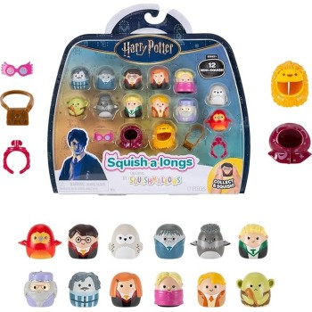 Squish-a-longs - Harry Potter Σετ 12τμχ Φιγούρων & Αξεσουάρ - Jazwares harry potter σετ 12τμχ φιγούρων & αξεσουάρsqal0108, JWSLH