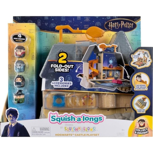 Squish-a-longs - Harry Potter Playset Κάστρο Hogwarts - Jazwares JWSLH112 191726850854