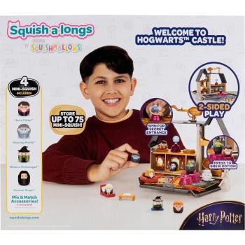 Squish-a-longs - Harry Potter Playset Κάστρο Hogwarts - Jazwares JWSLH112 191726850854