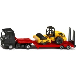 MAN Flatbed Truck With Paver (1:87) - Siku Barcode: SI001760 4006874017607