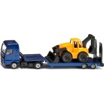 MAN Flatbed Truck With Backhoe Loader (1:87) - Siku Barcode: SI001761 4006874017614