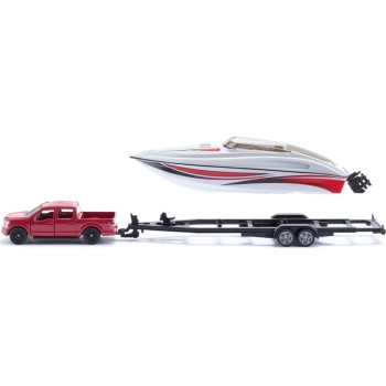 Αυτοκίνητο Ford F150 με Ταχύπλοο (1:50) - Siku SI002568 4006874025688