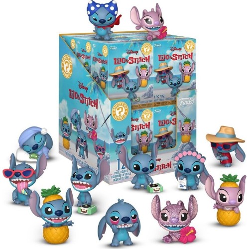 funko mystery mini: lilo and stitch - stitch superhero, badness level, frus 90684 889698906845