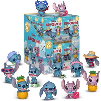 funko mystery mini: lilo and stitch - stitch superhero, badness level, frus 90684 889698906845