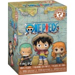 funko mystery mini: one piece - straw hat crew - monkey d. luffy, roronoa,  90648 889698906487
