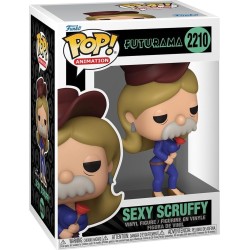 Funko pop! animation: futurama - sexy scruffy 2210 φιγούρα βινυλίου 90429 889698904292