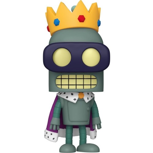 Funko pop! animation: futurama - super king bender - collectable vinyl figure - g 90430 889698904308