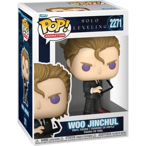 Funko pop! animation: solo leveling - woo jinchul 2271 φιγούρα βινυλίου 90631 889698906319