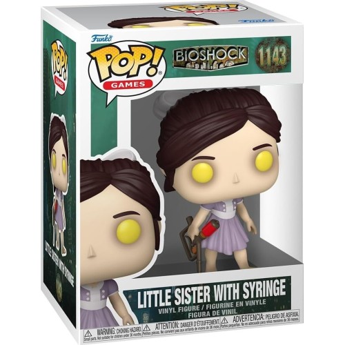 Funko pop! games: bioshock - little sister with syringe 1143 φιγούρα βινυλίου 90830 889698908306