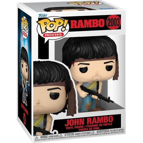 Funko pop! movies: rambo first blood - john rambo - collectable vinyl figure - gi 86545 889698865456