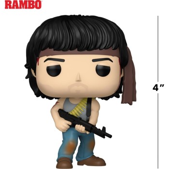 Funko pop! movies: rambo - john rambo 2003 φιγούρα βινυλίου 86545 889698865456
