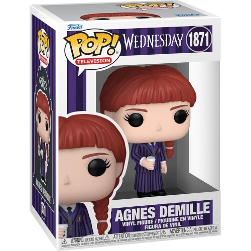Funko pop! television: wednesday - agnes demille 1871 φιγούρα βινυλίου 90870 889698908702