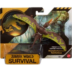 mattel jw - φιγούρες δεινοσαύρων jurassic world frenzy pack rhampho JGB72 / JKL63 194735352449