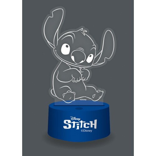 Arditex Lilo & Stitch 3D Effect LED Lamp 17x13x9cm WD17891 8430957178910