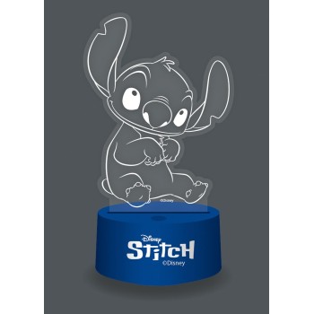 Arditex Lilo & Stitch 3D Effect LED Lamp 17x13x9cm WD17891 8430957178910