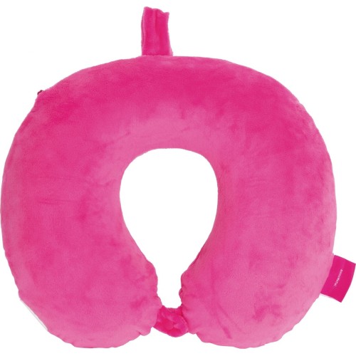 Arditex Μαξιλάρι λαιμού velboa - με λογότυπο barbie ροζ - 30x30x6 εκ. BR16718 8430957167181