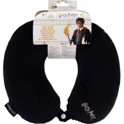 Arditex Μαξιλάρι λαιμού velboa - με λογότυπο harry potter μαύρο - 30x30x6 εκ. HP16719 8430957167198