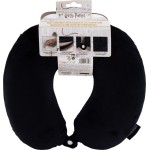 Arditex Μαξιλάρι λαιμού velboa - με λογότυπο harry potter μαύρο - 30x30x6 εκ. HP16719 8430957167198