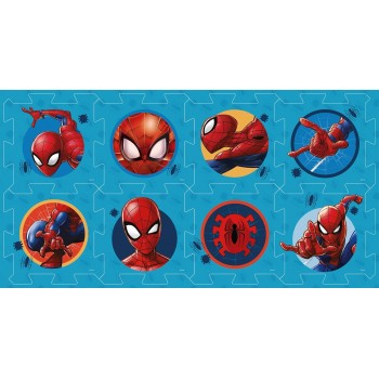 Arditex Παζλ δαπέδου foam floor 118.5x61.5cm (8pcs) spiderman SM17810 8430957178101
