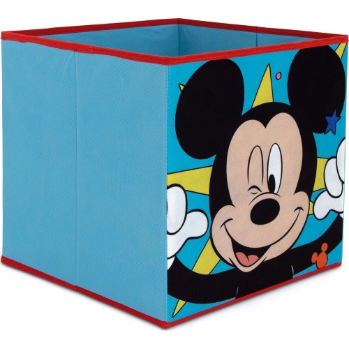 Arditex Mickey Mouse Foldable Cube-shaped Textile Organizer Container (31x31x31cm) WD15236 8430957152361