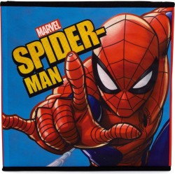 Arditex Spiderman Foldable Cube-shaped Textile Organizer Container - 31x31x31cm SM15224 8430957152248