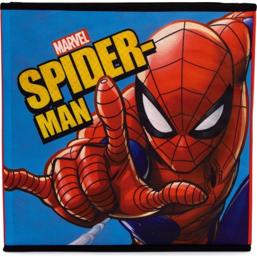 Arditex Spiderman Foldable Cube-shaped Textile Organizer Container - 31x31x31cm SM15224 8430957152248