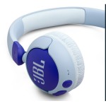 JBL JR 320BT Wireless On-Ear Headphones For Kids - Blue JBL1071BL 050036405546