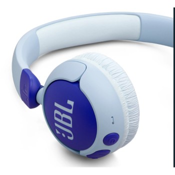JBL JR 320BT Wireless On-Ear Headphones For Kids - Blue JBL1071BL 050036405546