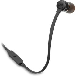 JBL Ακουστικά Tune 110E Handsfree In Ear - Μαύρο JBL1002E 1200130022722