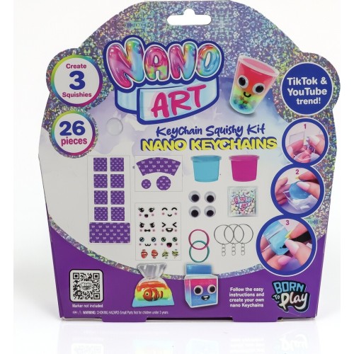 born to play - Squishy Μπρελόκ B38102 810179275297